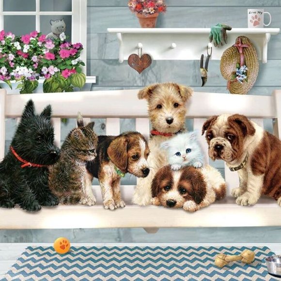 35 Large Piece Board Puzzle for Children 3+ Low Vision Adaptive New - Picture 3 of 3